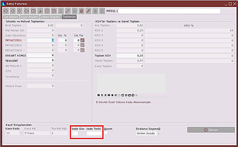 Netsis Alış ve Satış Fatura İşlemleri